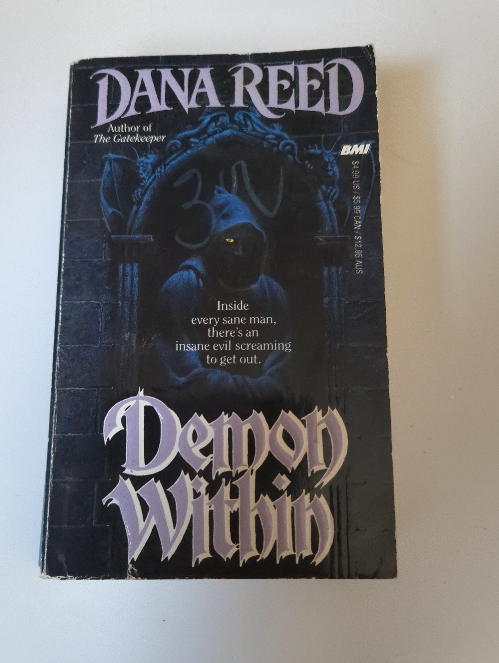 Dana Reed "Demon Within" Paperback Book